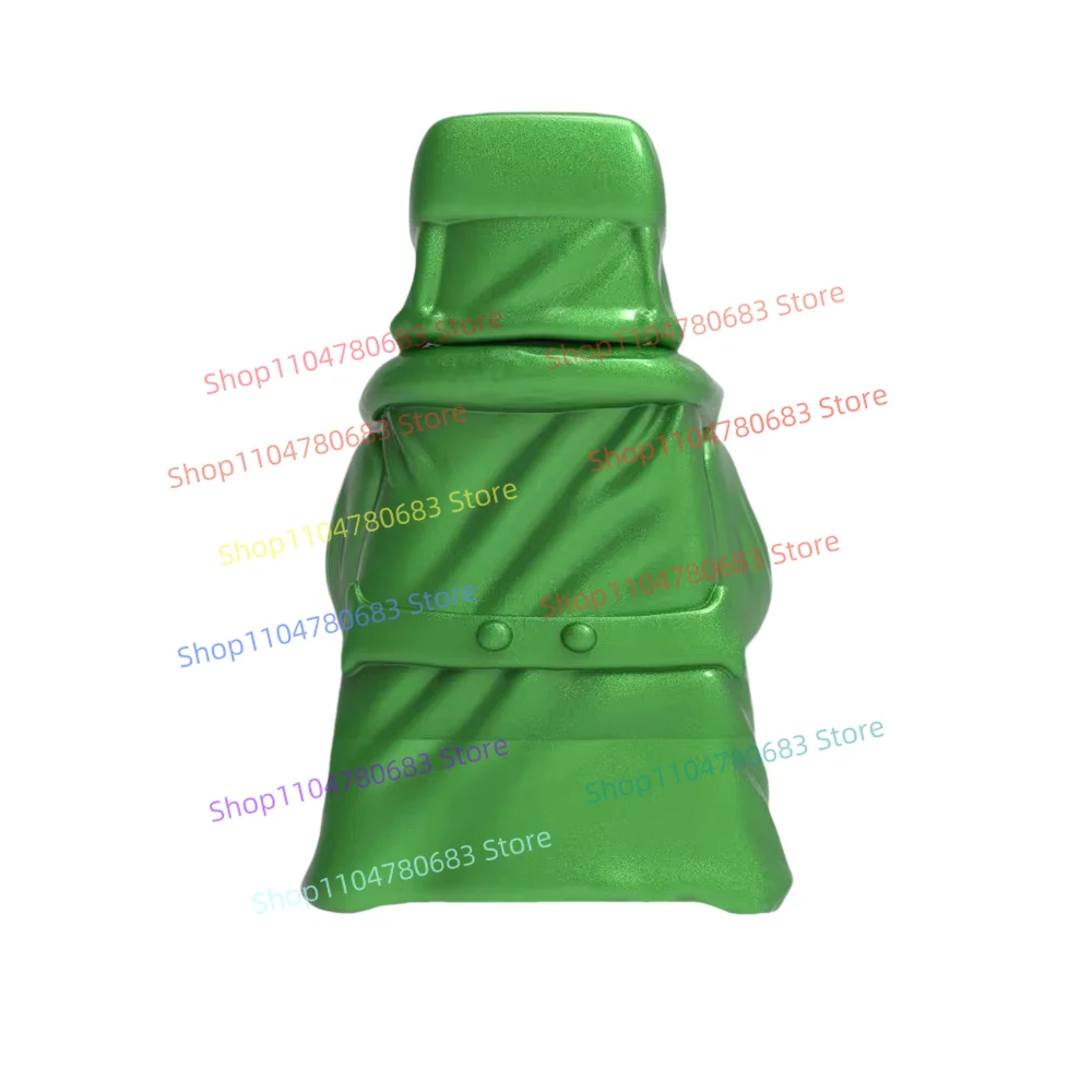 MOC Building Blocks Mini Figure PLA Military Coat Cartoon Anime Accessories Assembly Model Ornament Toy Gift Collection