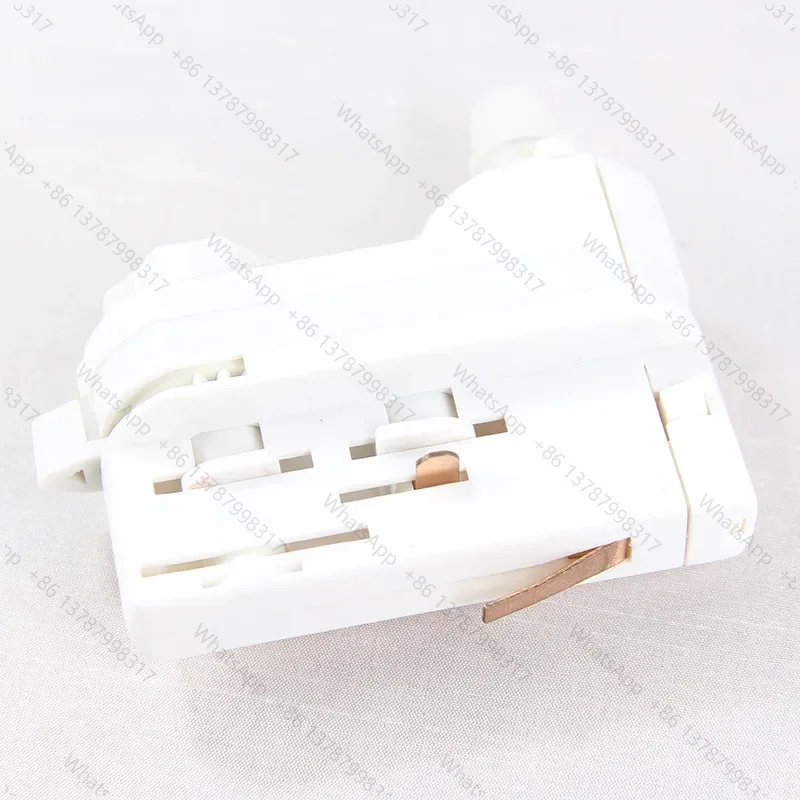 Four Wire Guide Rail Head Black White LED Track Lamp Guide Shell Track Light Fitting 10pcs
