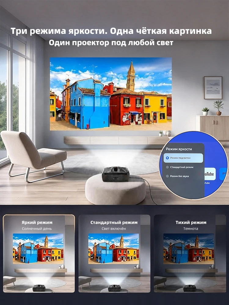 Новый сертифицированный Netfli – обзор и цена Auto Focus Keystone Correction Projector