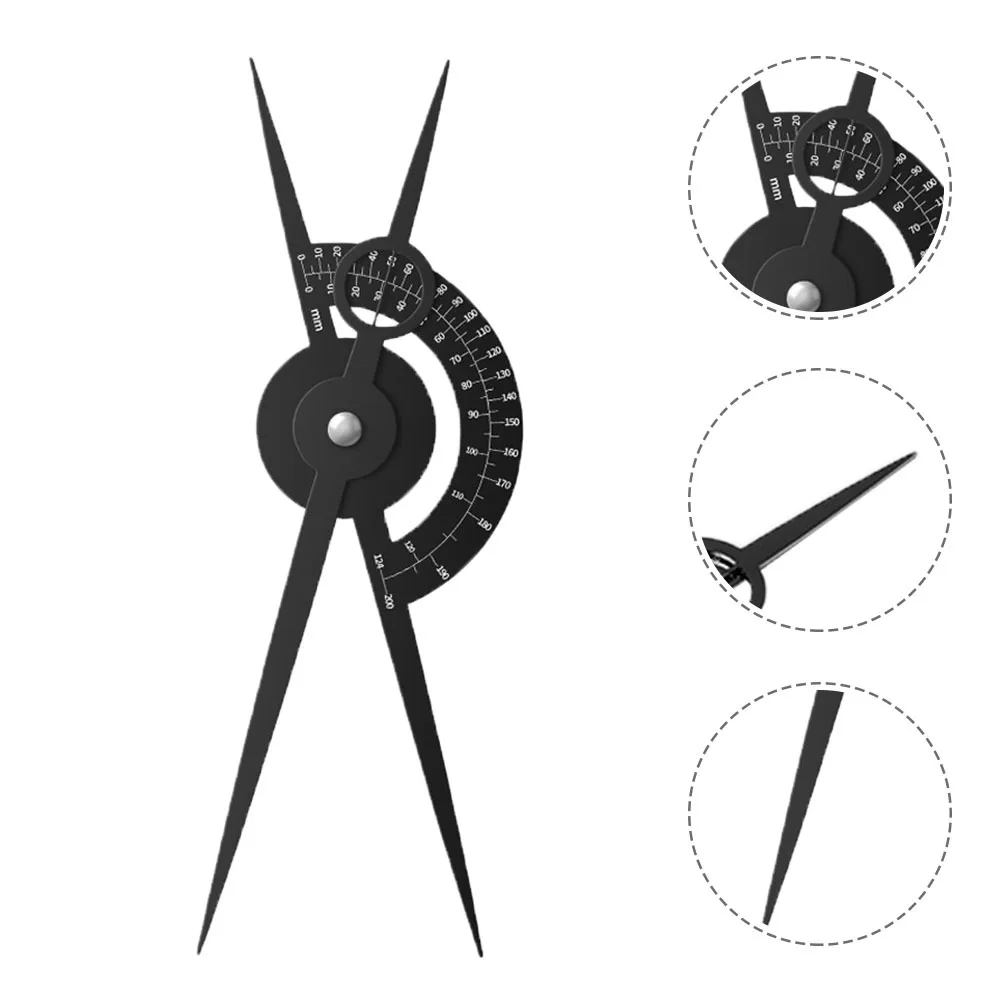 أداة قياس مسطرة الحواجب لتشكيل الحاجب أداة رسم مسطرة تحديد المواقع البلاستيكية المتينة
