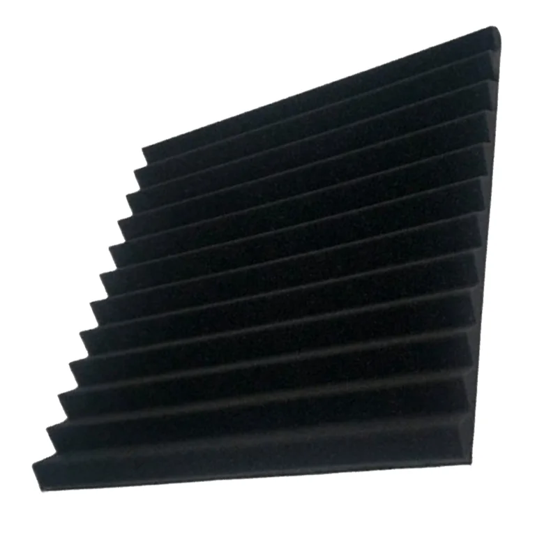 

FAST-12Pcs Acoustic Foam Studio High Density Soundproofing Foam Sound Absorbing Material Door Isolation Home Decoration