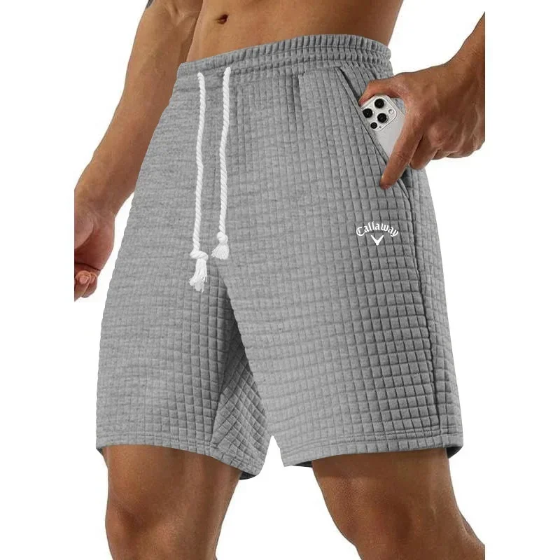 Men's new summer sports five-point casual shorts outdoor breathable men's loose shorts basketball running plus size shorts