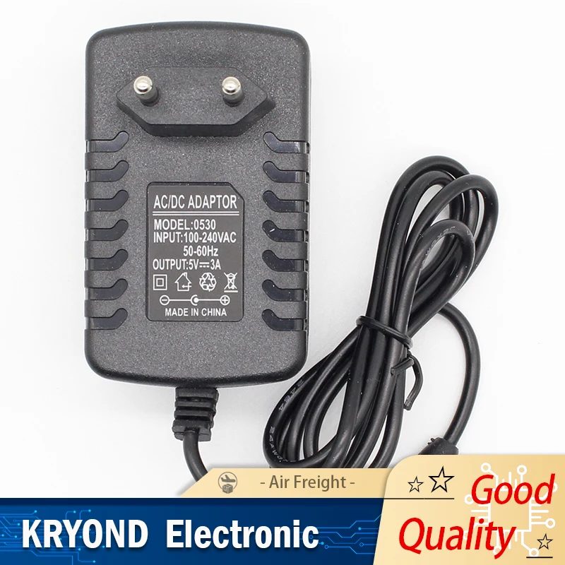 1PCS High Quality 5V 3A Micro USB AC/DC Power Adapter EU Plug Charger Supply for Raspberry Pi Zero Tablet PC