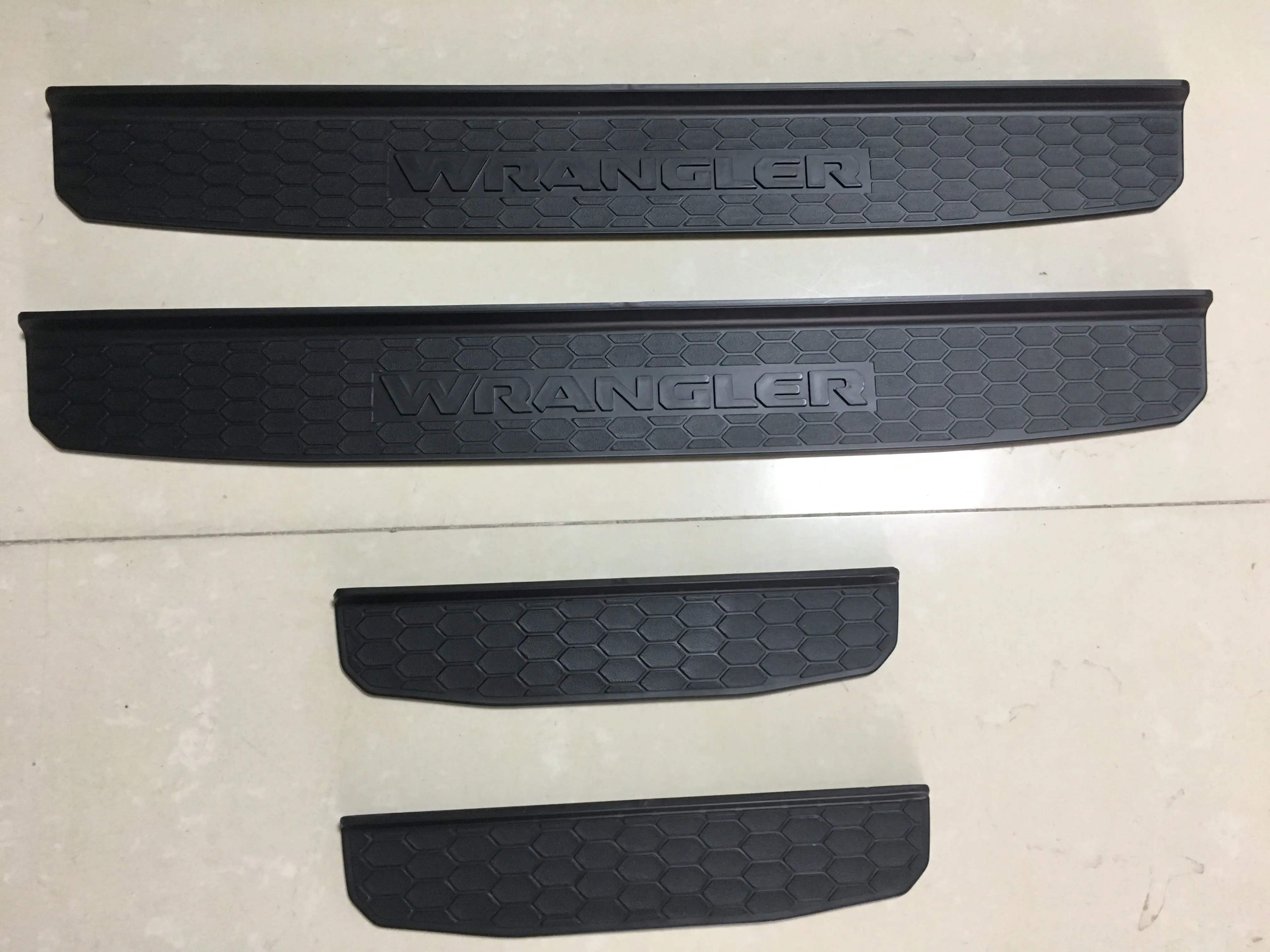 

Черный порог ABS 4-дверный для автомобильных декоративных полосок JL Wrangler 2018+