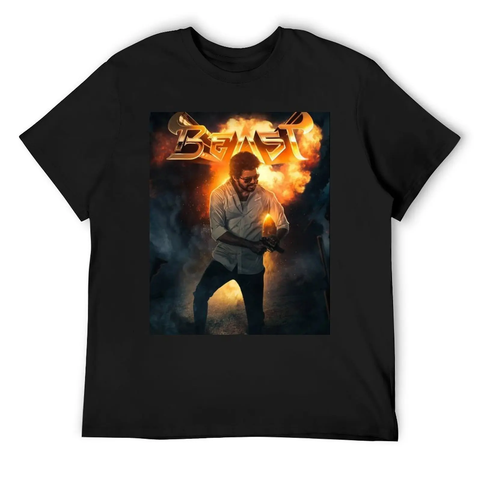 

Beast Thalapathy Vijay T-Shirt shirts graphic tees customs design your own cute tops mens graphic t-shirts funny