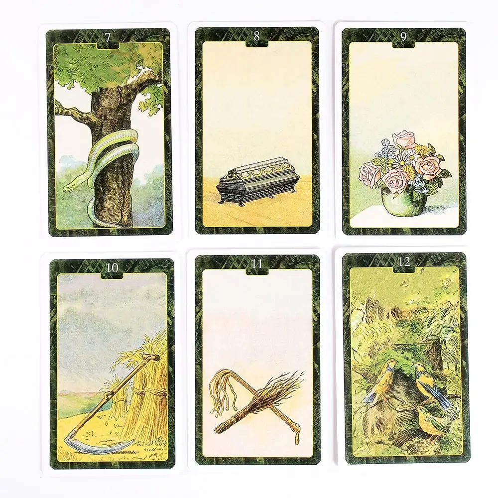 Lenormand Oracle Cards Lo Scarabeo Home Decoration Accessories