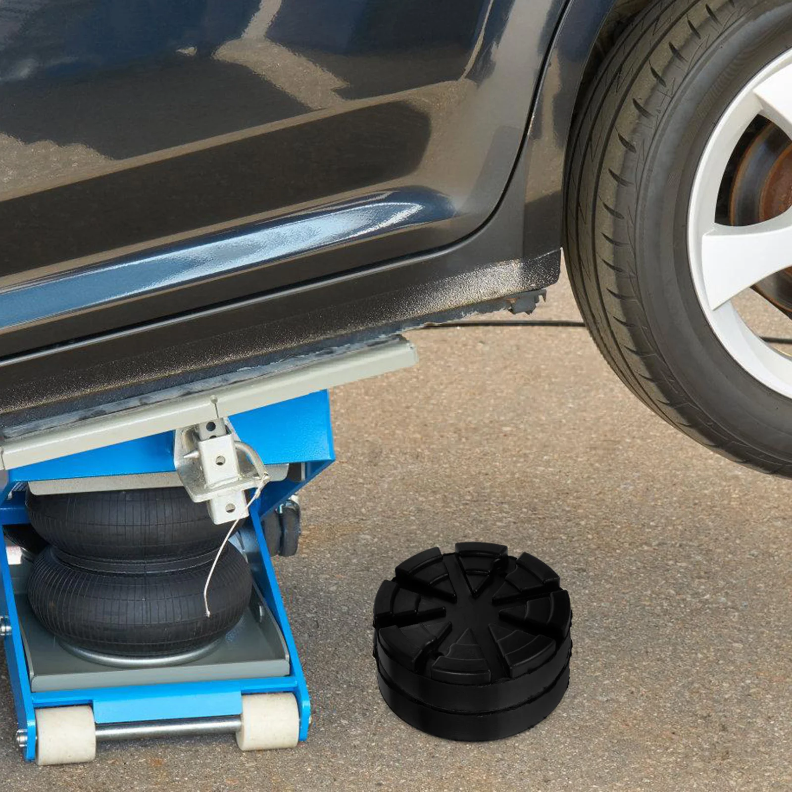 

2Pcs Car Lifts Jack Pads Rubber Antislip Stable Support Maintenance Repair Accessories Jack Pads Hydraulic Vehicle Lifts