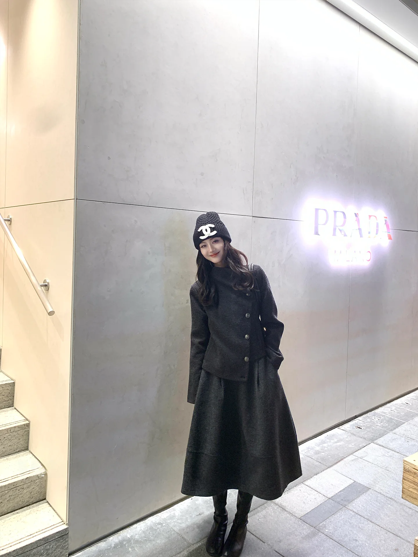 

Женская юбка Ele Bla ey Tina Fairy Outerwear с плиссировкой, асимметричным разрезом и воротником, удлиненная