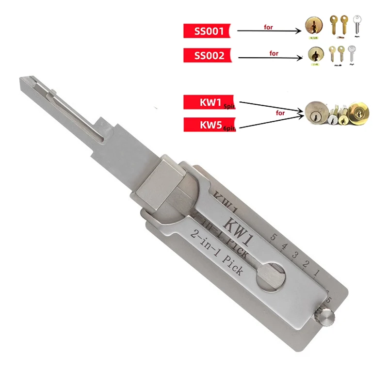 SS001 SS002 KW1 طقم صيانة وإصلاح الأدوات اليدوية 2 في 1