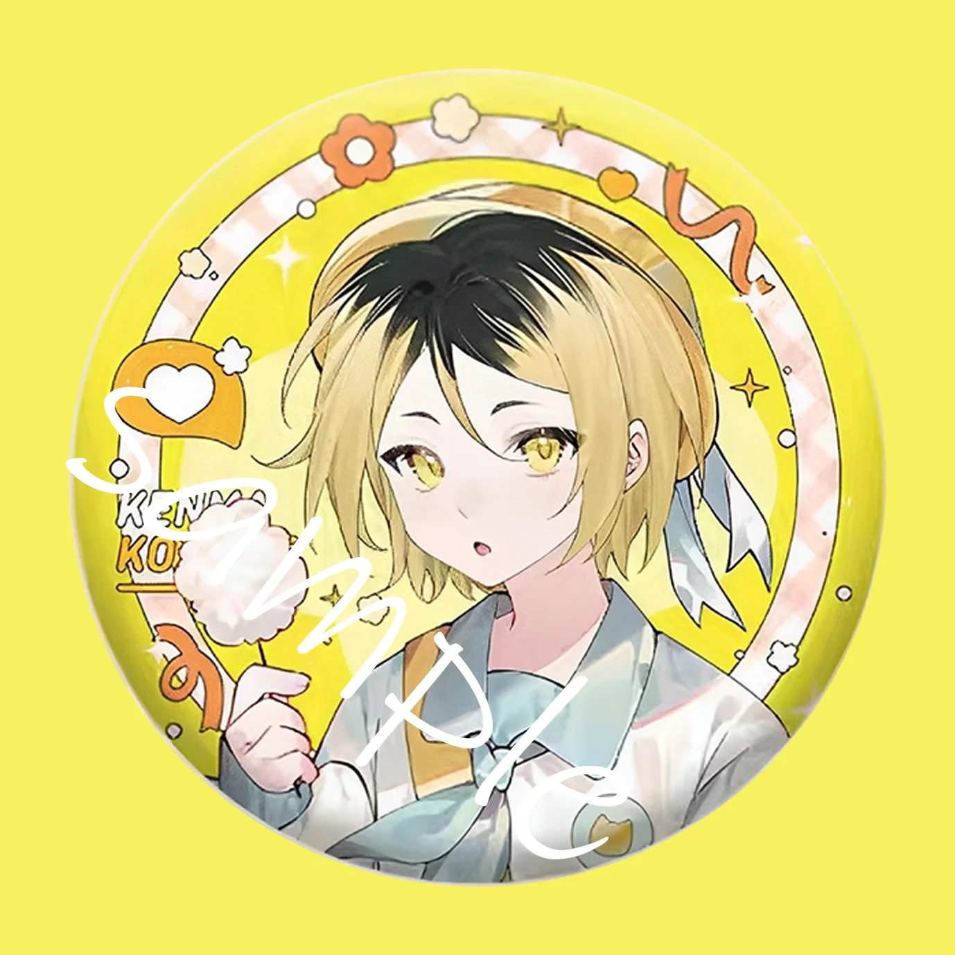 

Anime Haikyuu!! Sugawara Koushi Oikawa Tooru Kozume Kenma Cosplay Badge Ambitus Gift