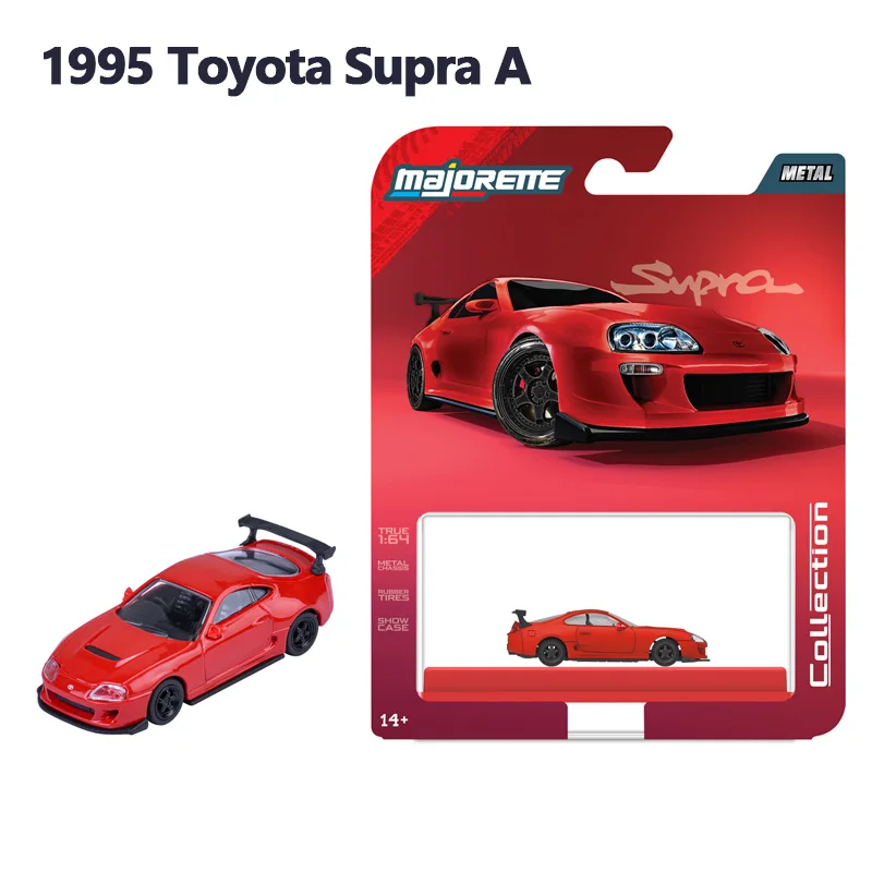 Majorette Diecast Auto's 1:64 Collectie BMW 3.0 CSL Exquisite High Fidelity Toyota Bugatti Porsche 1/64 Automodellen