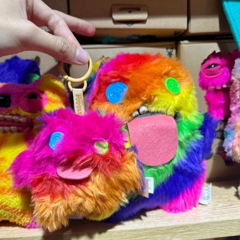 

Genuine Fuggler Ugly Teeth Monster Keyper Series 6 Plush Keychain Bag Charm Desktop Decor Gift