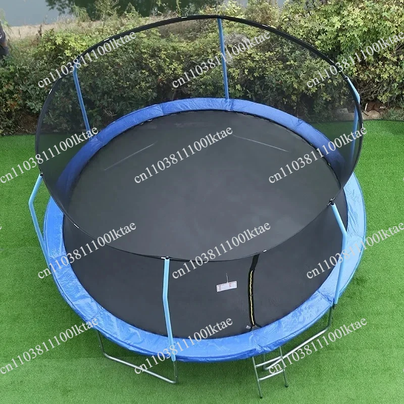Professional Trampoline Park 12ft 14ft 16ft Big Trampolines Round Trampoline Outdoor with Safety Net Enclosures