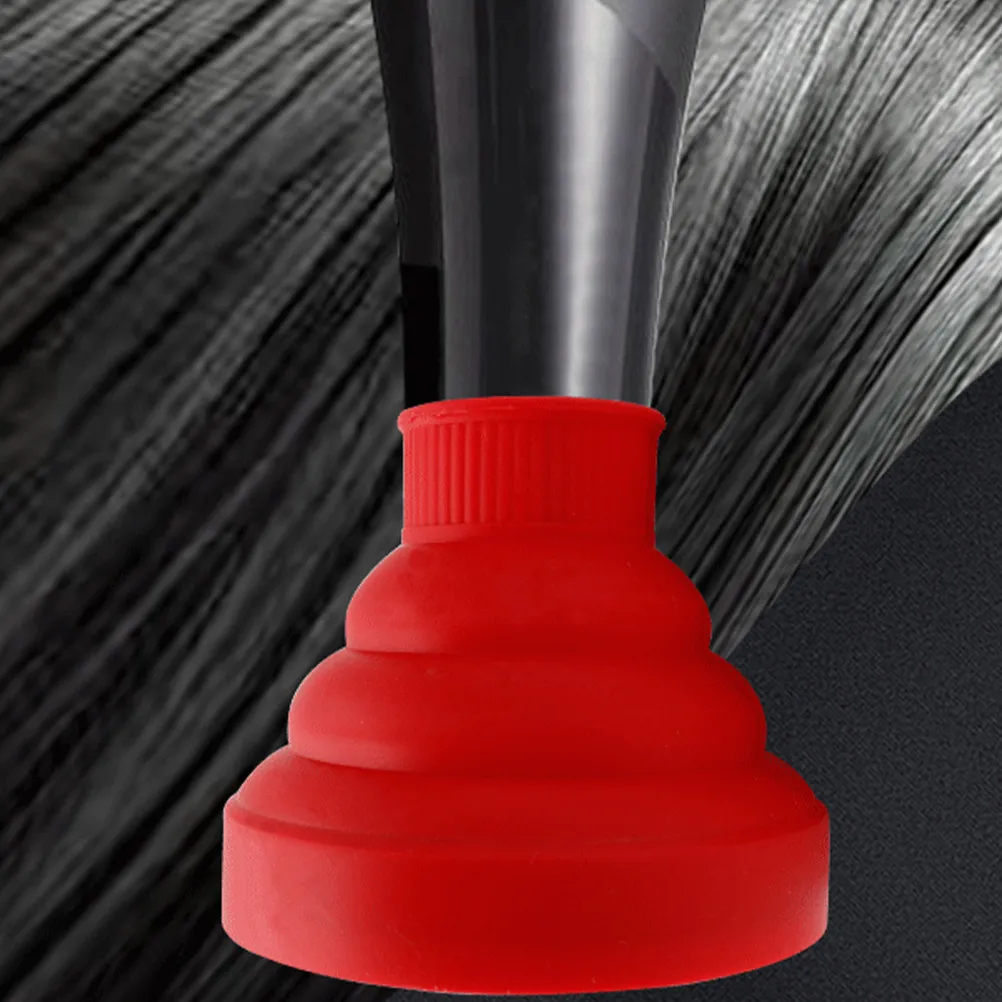 

Hair Dryer Diffuser Silicone Universal Attachment for Wavy Curly Straight Hair Gentle Drying Frizz Reduction Salon Grade