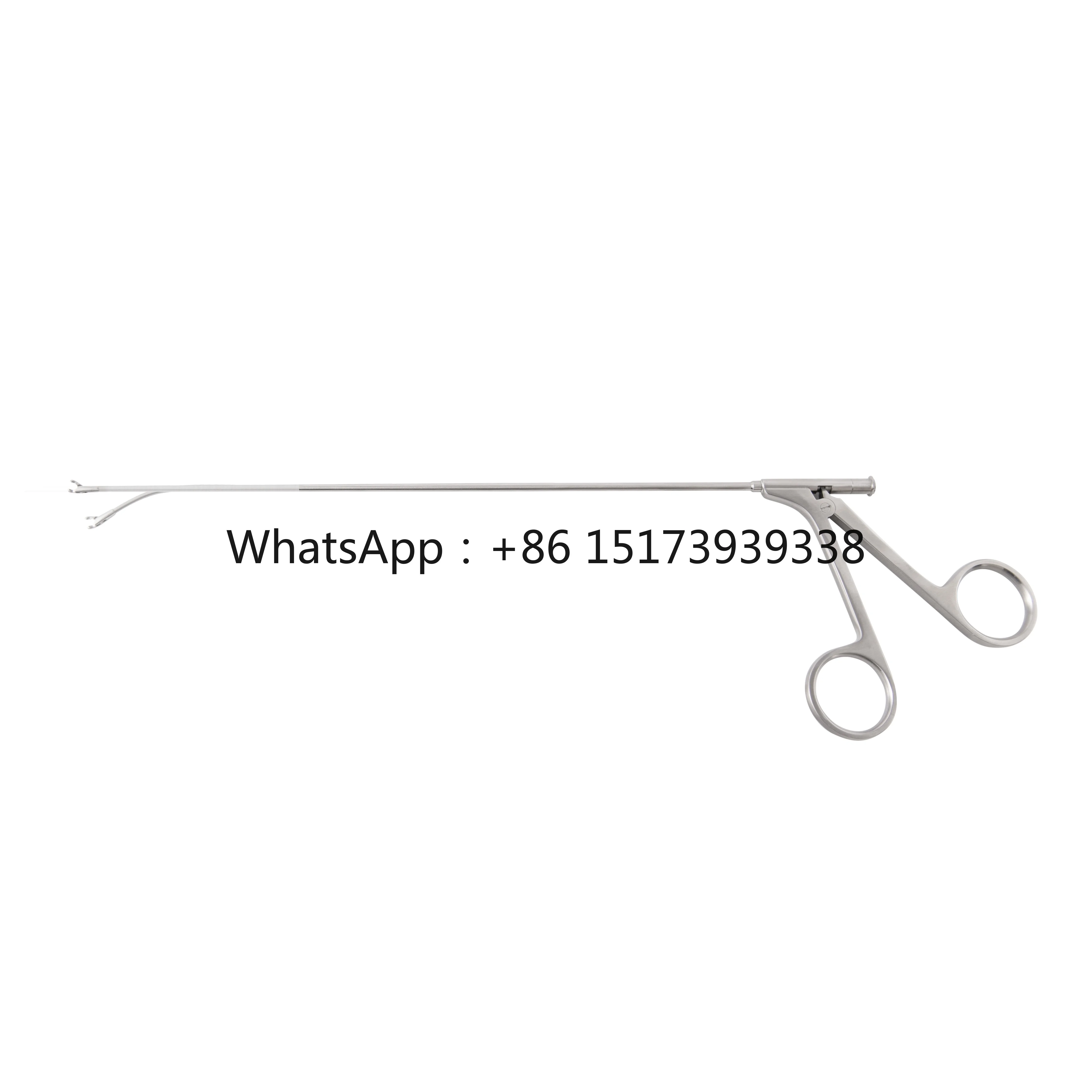 Electric Metal Flexible Micro Laryngeal Forceps Scissors for Surgery