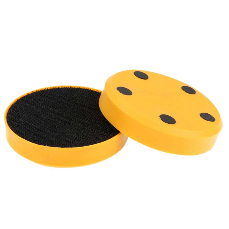 2 Stuks Schuifblok Met Super Cool Vonken Vlammen Voor Skateboard Longboard Glijdende Handschoenen Palm Puck Handbescherming A