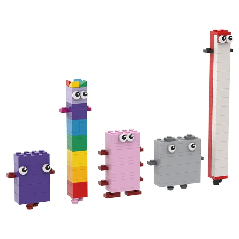 

Creative Number Figure 1 to 10 MOC Building Blocks Kits Toys for Children Kids Bricks Gifts Educational Toy