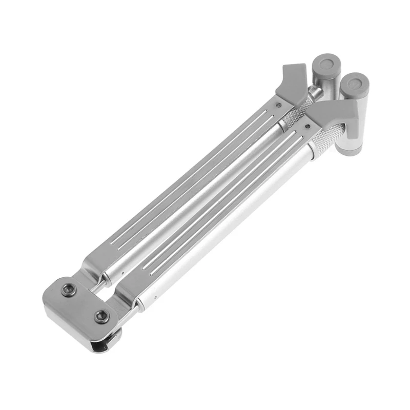 인체공학적 노트북 냉각 X-스탠드 접이식 휴대용 알루미늄 12-17인치 노트북용