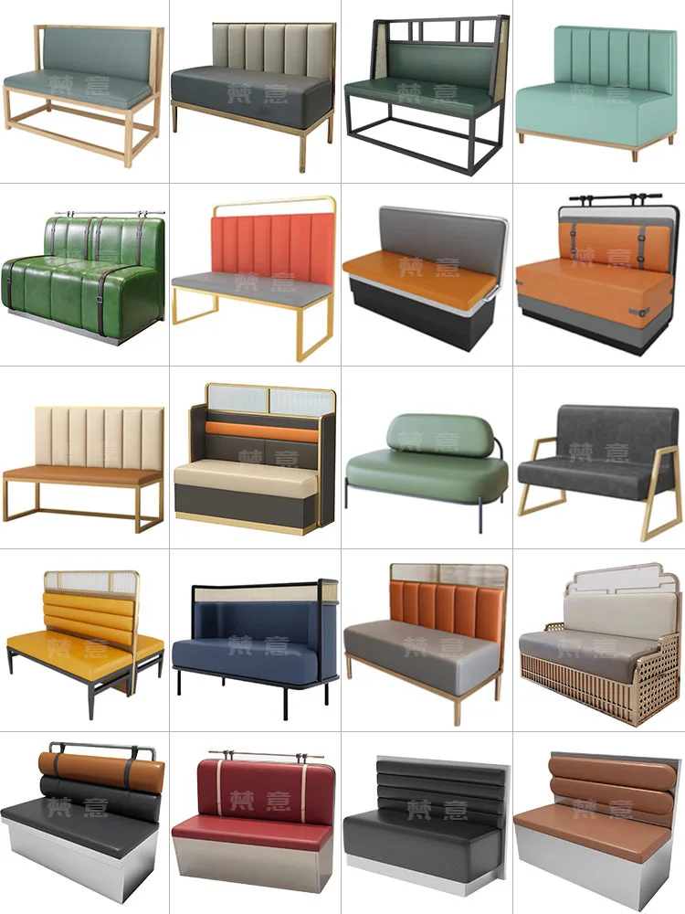 

Настенный диван для ресторана, коммерческий обеденный стол, набор стульев для отеля, закуски, горячий горшок, чайный ресторан в Гонконге