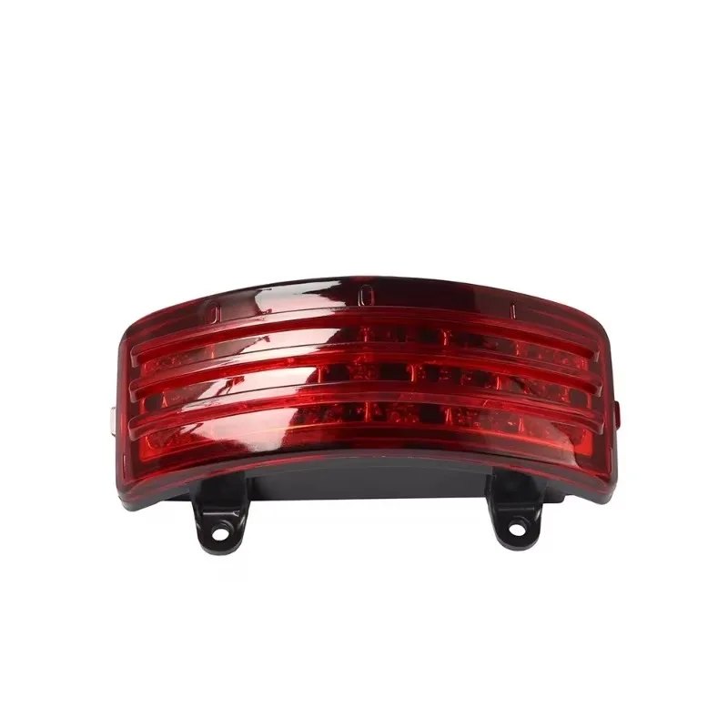 

Uiz For Tail Brake Lamp Smoke/ Red Lens Motorcycle Accessories Fender Tip Light Tri-Bar LED Rear Harley Touring Street Glide