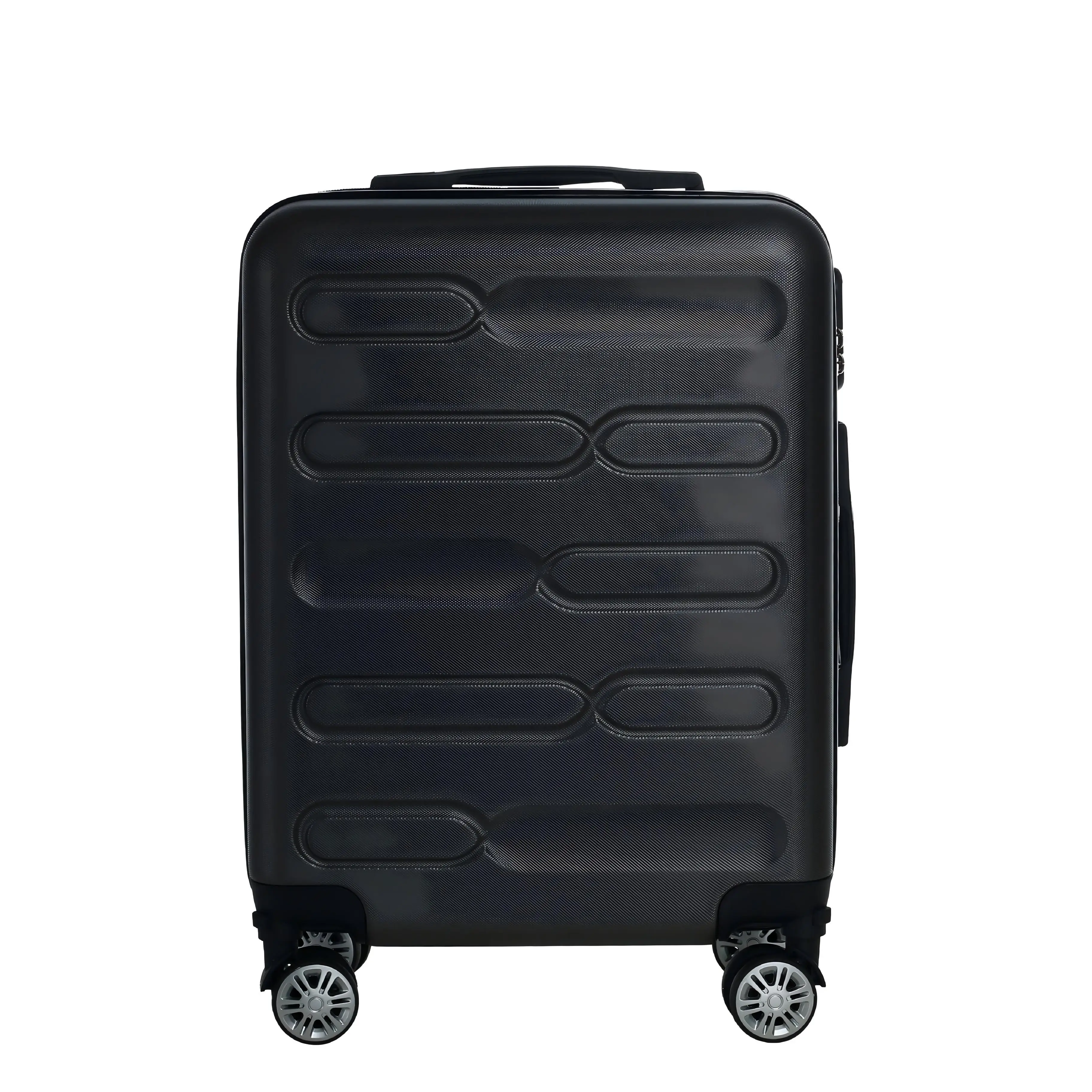 55*40*20cm Handgepäckkoffer, 20 Zoll, geeignet für mehrere Fluggesellschaften, abnehmbare Räder, dreistufiger Teleskopgriff, mehrere Fächer, Hartschalenkoffer, für Geschäfts- und Wochenendreisen,