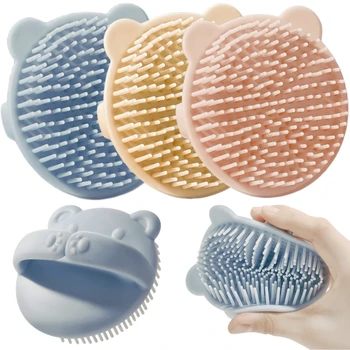 Soft Silicone Baby Bath Brush 1