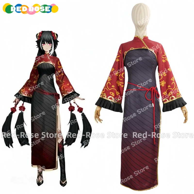 【Personalizado】Juego Anime Limbus Company Jia Xichun Cosplay disfraz ropa de fiesta traje Halloween Navidad