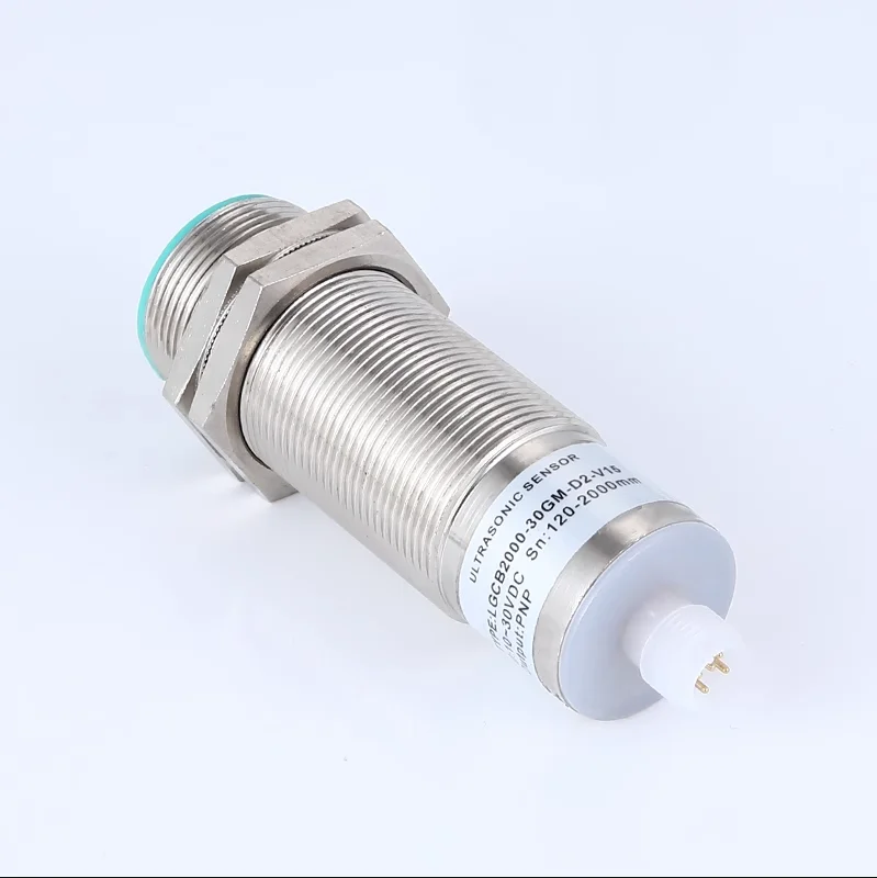 RTX PNP/NPN Output IP68 Industrial Metal Detectors Sensor Cylindrical Ultrasonic Sensor 500-2000mm Detection