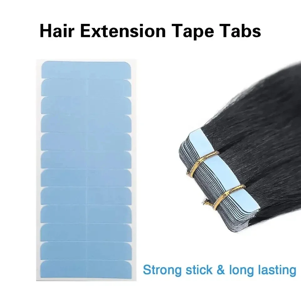 Double Sided Replacement Tape for Hair Extensions or Lace Front Wigs 5 /10/15Sheets 60/120/180 pcs Hair Extensions Adhesive Tap