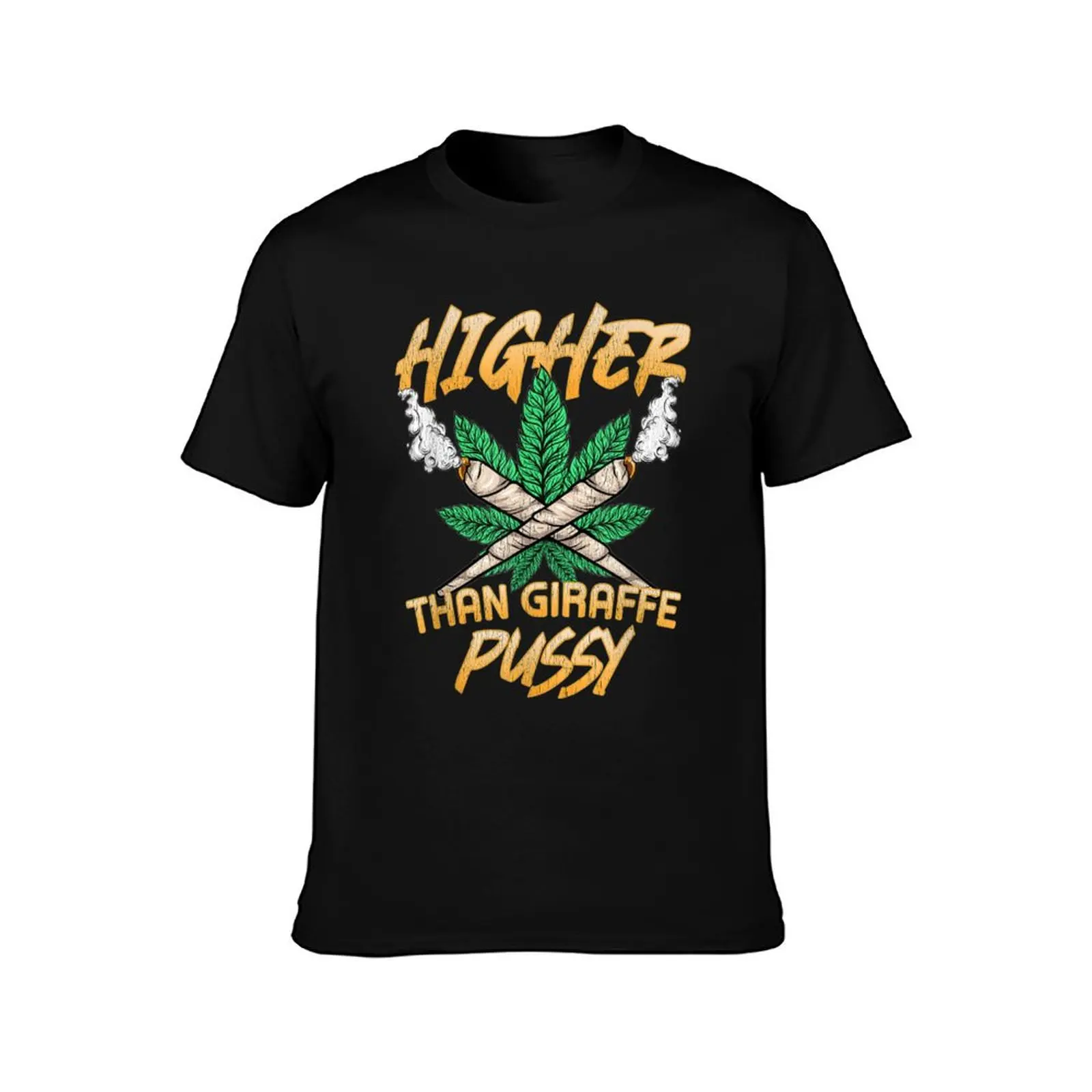 Higher Than Giraffe Pussy T-Shirt Plus Size Quick Dry Sports Tee T-Shirt