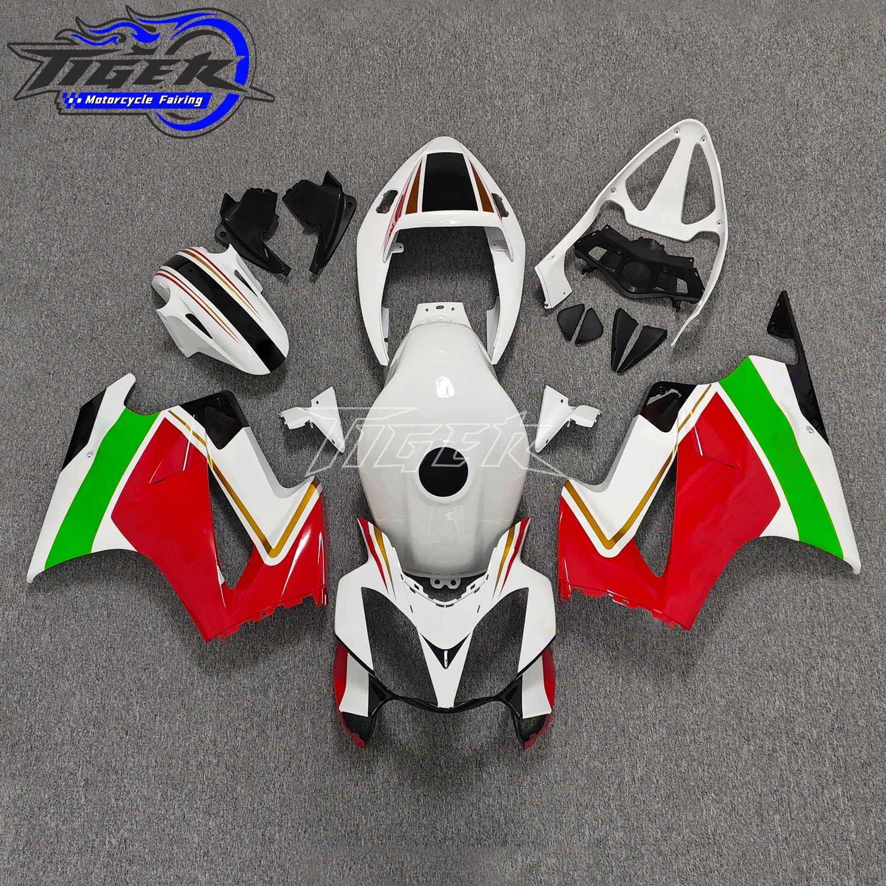 ABS Fuel Tank Motorcycle Fairings Kit for HONDA VFR800 2002 2003 2004 2005 2006 2012 VFR 800 02-06 Injection Bodywork Set