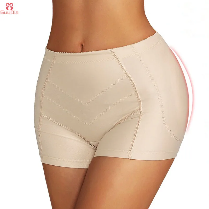 GUUDIA Butt Lifter Underwear for Womens Tummy Control Seamless Booty Padded Hip Underwear Shaper Breathable Enhancer Shapewear