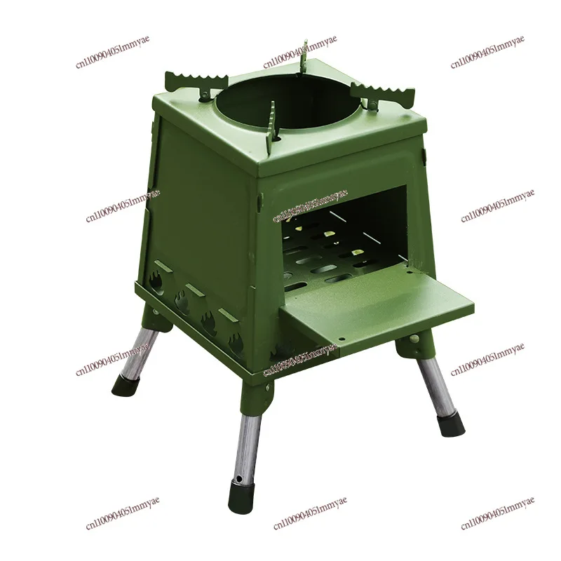 

Портативная походная печь для кемпинга, складная посуда для пикника, печь для обогрева помещений