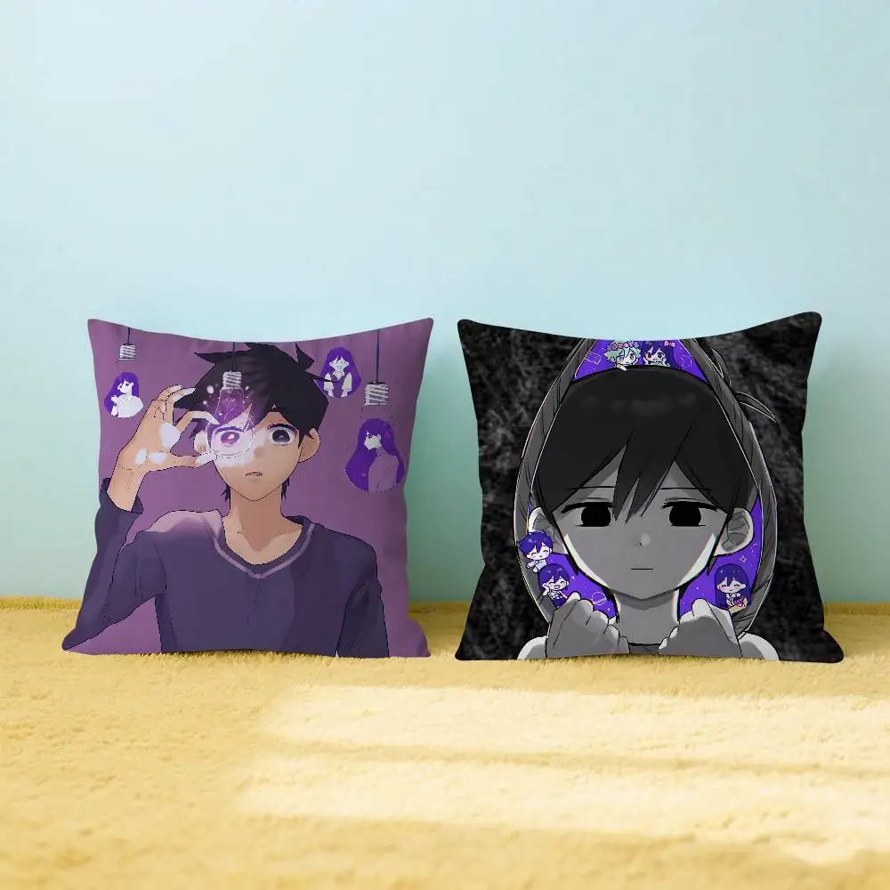 

Anime O-Omori S-Sunny Pillow Gifts Home Office Furnishings Bedroom Sofa Car Cushion Cover Case 45x45cm