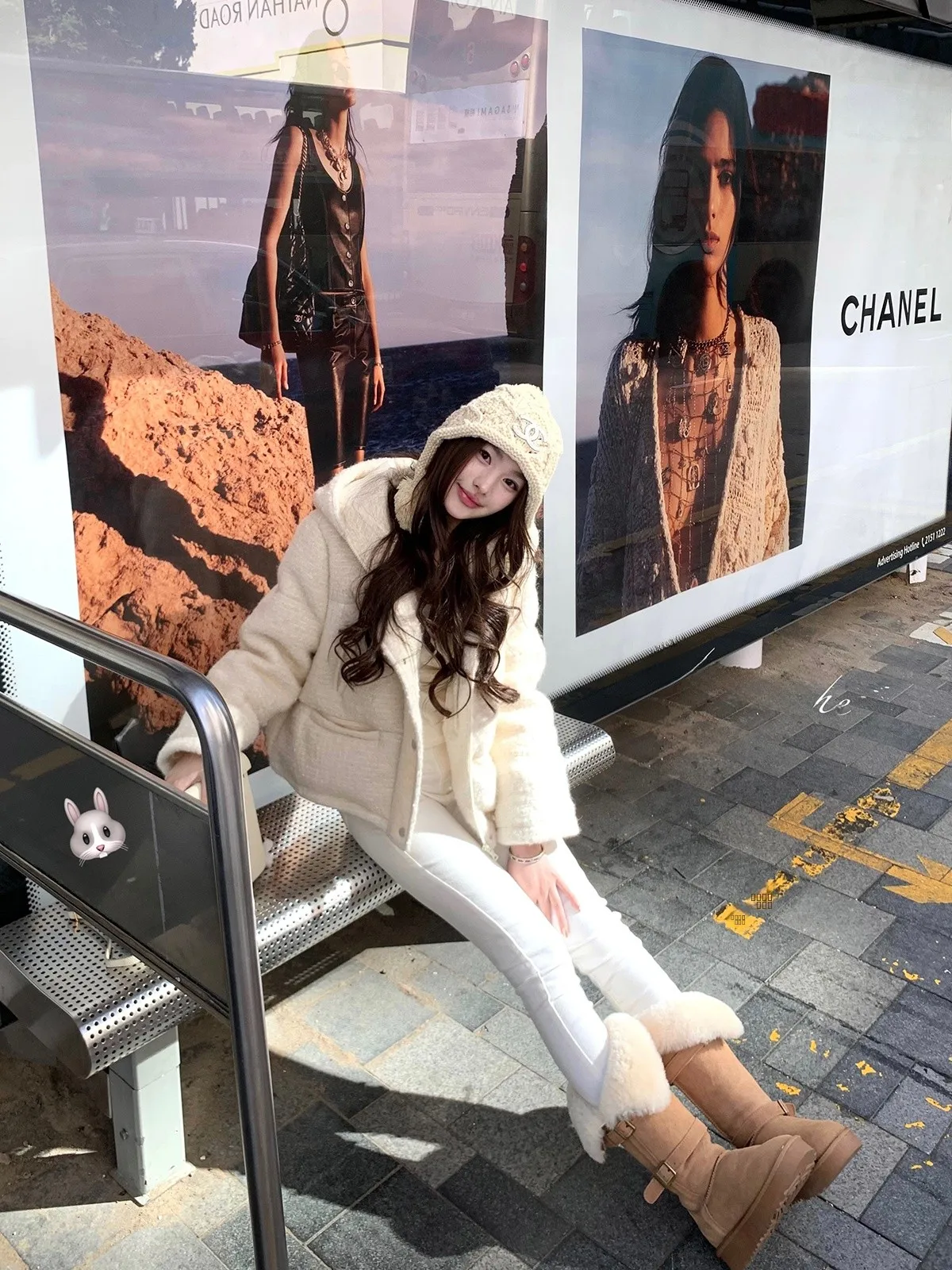 

Зимняя теплая женская куртка Chien с капюшоном, на шерстяной подкладке, хлопковое пальто для повседневной носки, корейская версия, стандартный крой