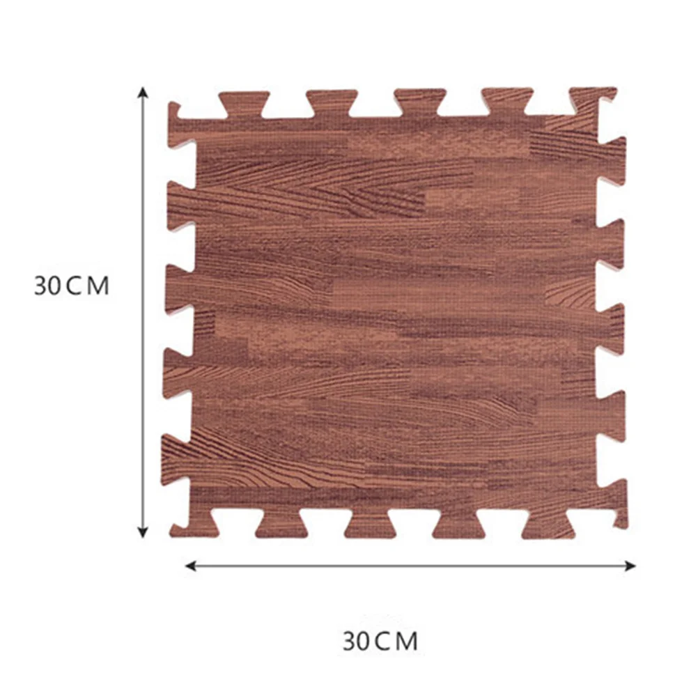 8개 30cm 정사각형 맞물림 에바 폼 퍼즐 매트 놀이방 체육관 요가 피트니스 바닥 운동 미끄럼 방지 내구성 있는 기어다니기용