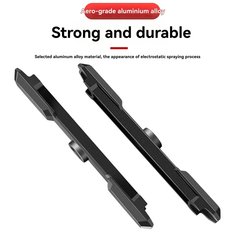 AC57-Aluminum Alloy 15Cm RAM Mount Double Socket Arm For 1-Inch Ball Mount Base Lightweight & Durable Motorcycle Phone Mount