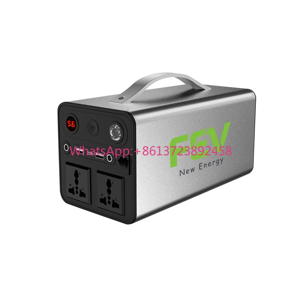 Portable Outdoor Camping Emergency AC Power Supply,  24 v  200w 300w 600w 1200w   Outdoor Bank Portable Solar Lifepo4   Battery
