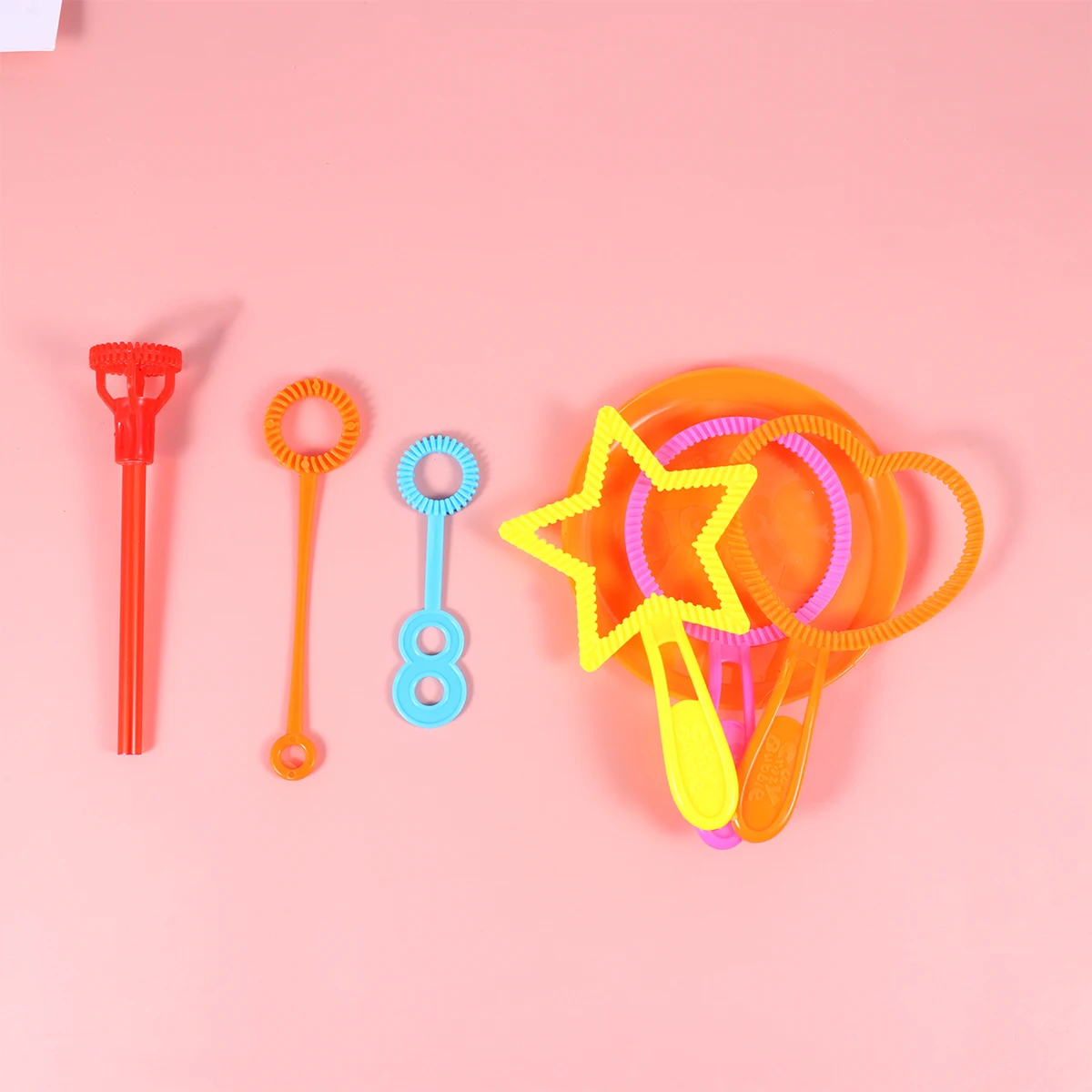 11 Pcs Bubble Blowing Tool Set Multi-shape Blower Maker Toys Machine Convenient