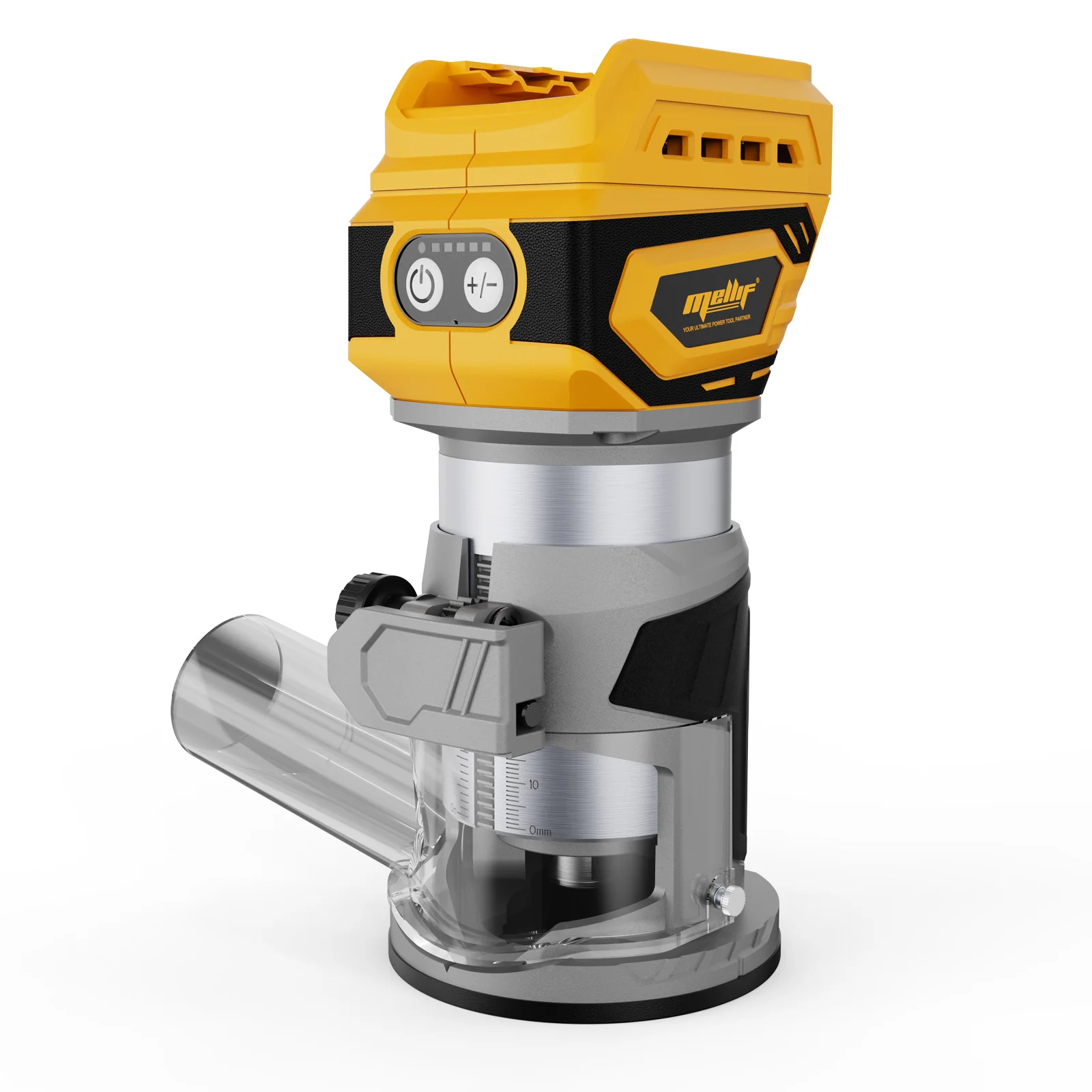 Cordless Compact Router, Compatible with DeWalt 18V 20V MAX Battery (Tool Only)