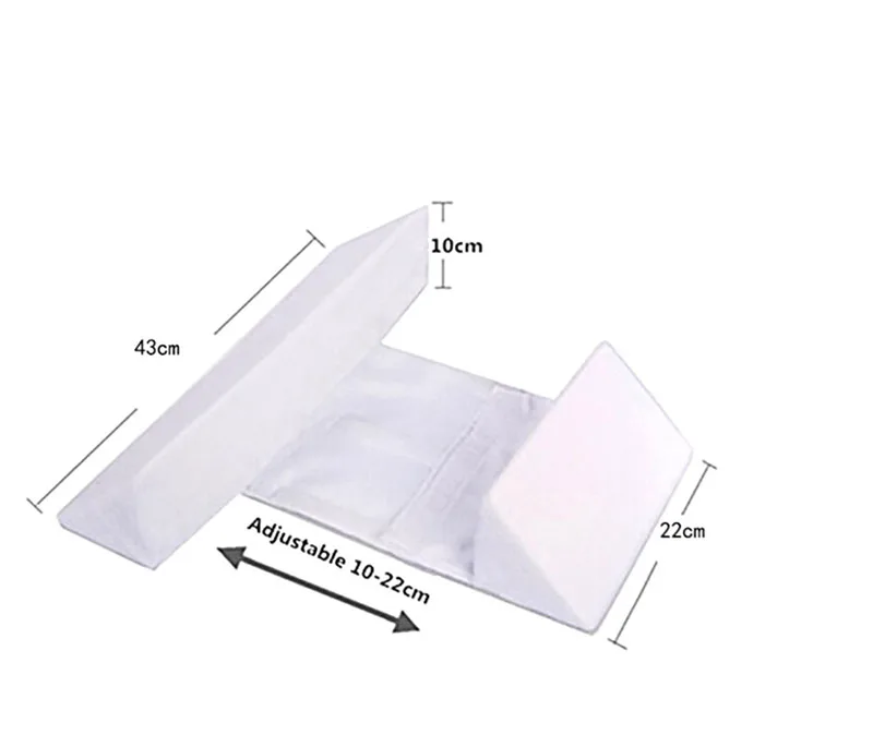 Боковая подушка для новорожденных, малышей, 45 °, наклонная треугольная поддерживающая Подушка с невидимой молнией, съемная наволочка, детское