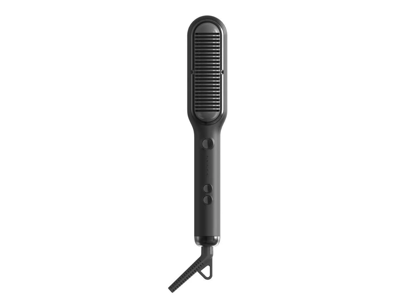 Newest High Quality Ionic Hair Straightener Brush  Comb Matte Black