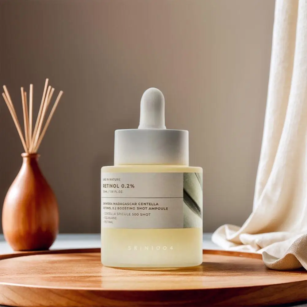 Skin1004 Centella Asiatica Retinol 0.2 جوهر معزز لشد البشرة وتفتيح البشرة وتقليل الخطوط الدقيقة والمسام