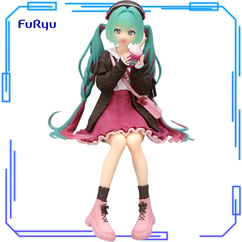 in-stock-furyu-original-genuine-piapro-characters-vocaloid-hatsune-miku-autumn-date-pink-14cm-noodle-stopper-figure-model-toys