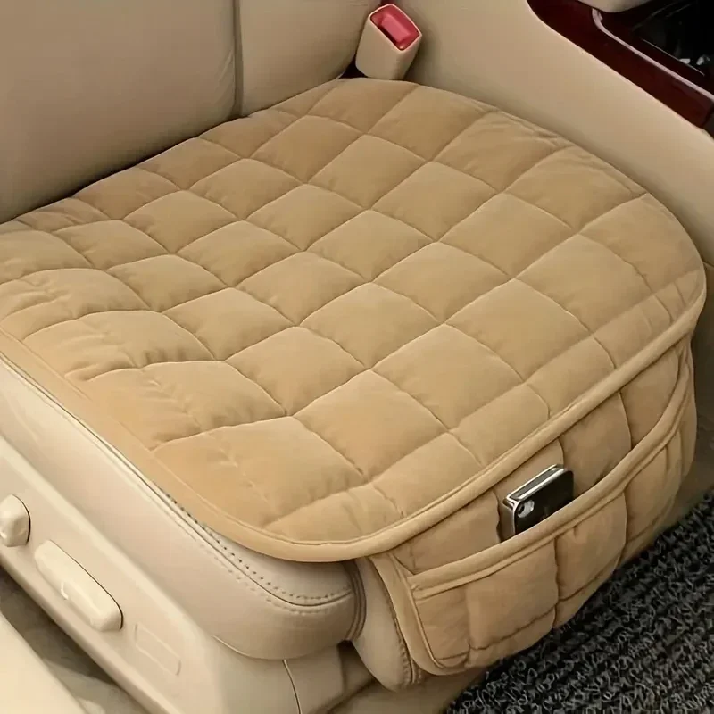 Nuevo cojín para asiento de coche, goma antideslizante, comodidad Premium, guata de memoria para vehículos, silla de oficina, funda de asiento para el hogar con bolsa de almacenamiento