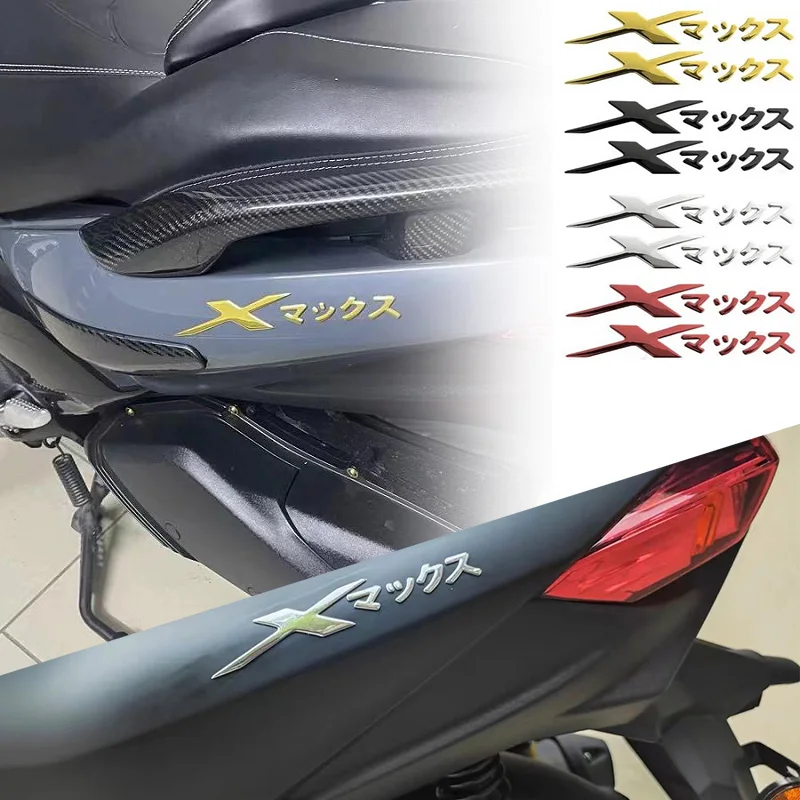 3D Motorcycle Modification Accessories For XMAX 300 400 125 Japanese Edition Change label Car body Waterproof Decorative Sticker