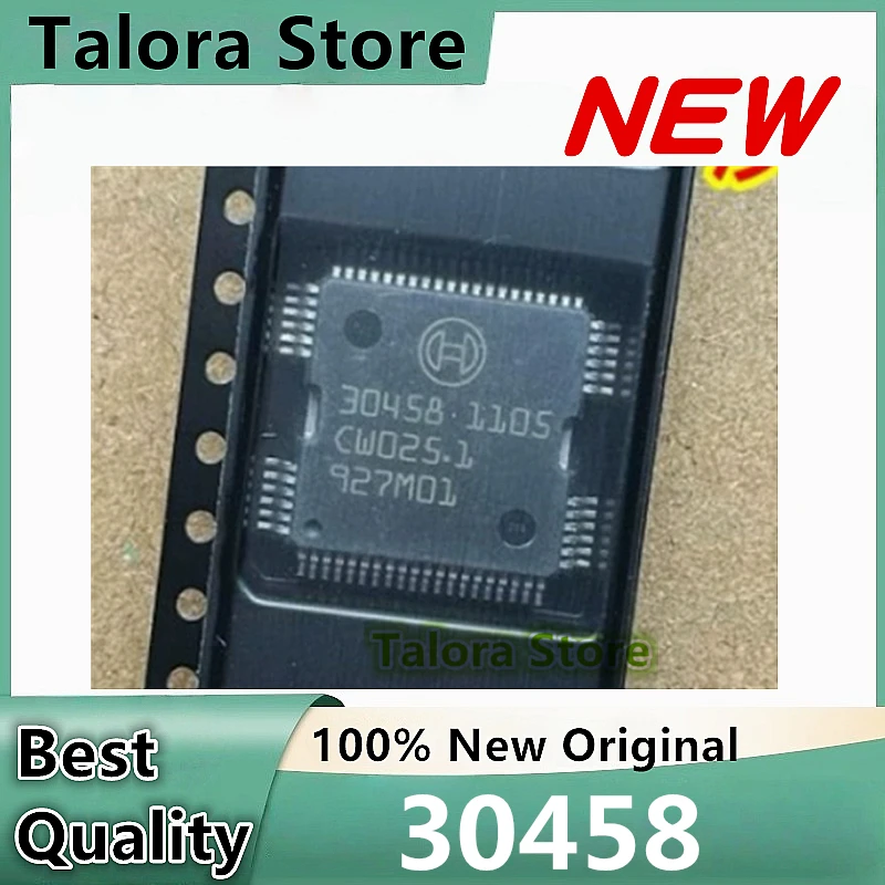 1PCS Original 30470 30458 HQFP64 Diesel Engine PC Board Main Relay Control Driver Chip In Stock