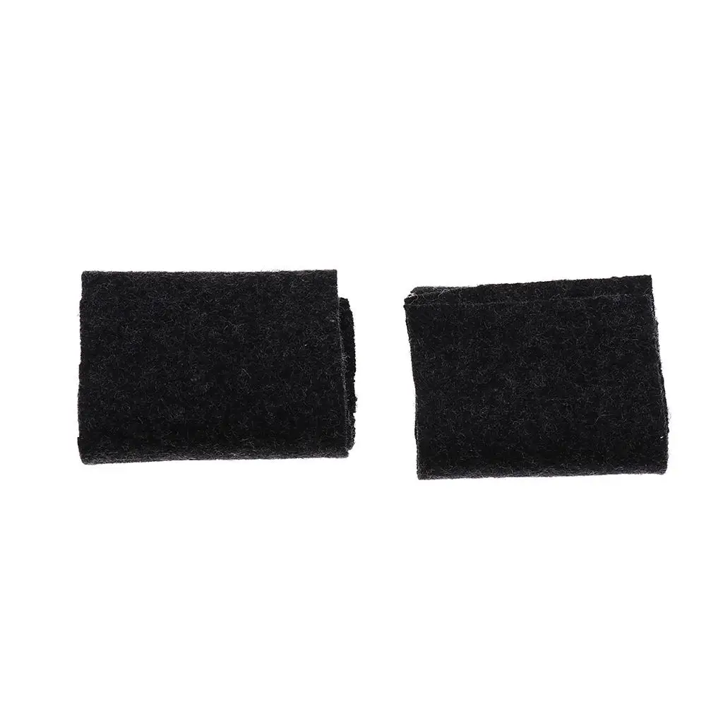 2Pcs Wool Erhu Silencing Pads Mats DIY Erhu Practicing Training Parts