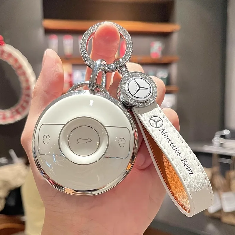 

Applicable to Mercedes-Benz Smart Key Cover, Smart One Cover, Smart Car 3 Shell Bag, Barbus Pro+ Female Buckle