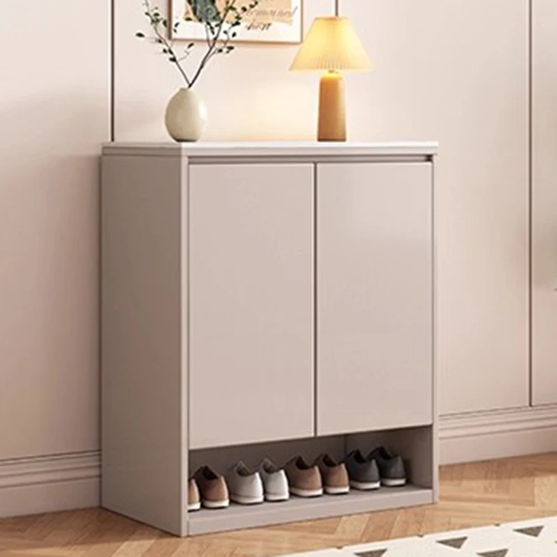 

Designer Box Shoe Cabinet College Dorm Essentials Organizer Storage Mobile Display Shoe Shelf Slippers Muebles Home Furniture